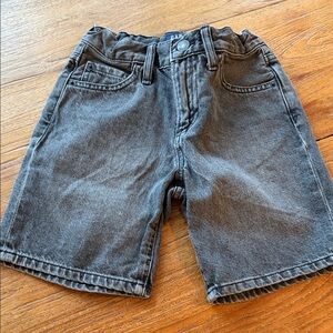 GAP Kids Washed Black Denim Shorts
